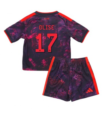 Bayern Munich Michael Olise #17 Tredjeställ Barn 2026-27 Kortärmad (+ Korta byxor)